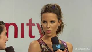 Kate Beckinsale Magenta Carpet Interview  BBMAs 2017 [upl. by Aric]