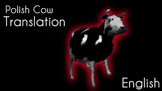 Polish Cow English Lyrics Translation [upl. by Esylle771]