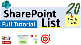 Microsoft Sharepoint Lists  Complete Beginner Tutorial [upl. by Rediah754]