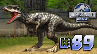 Leveling Up Indominus  Jurassic World  The Game  Ep 89 HD [upl. by Arotahs645]