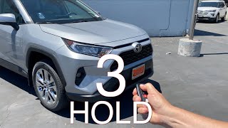 Toyota RAV4 Tips Remote Start Key Fob [upl. by Sybila]