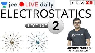 JEE Mains Electrostatics  Lecture 2  Class 12  Unacademy JEE  IIT JEE Physics  Jayant Nagda [upl. by Kassaraba784]