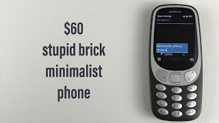 Minimalist NOKIA 3310 3G Review [upl. by Elrod271]