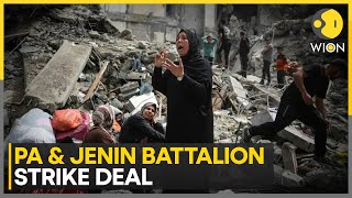 Palestinian Authoritys Deal With Jenin Battalion to End Standoff in West Bank  World News  WION [upl. by Grefer]