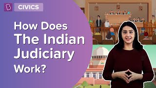 How Does The Indian Judiciary Work  Class 8  Civics  Learn With BYJUS [upl. by Mcneely10]