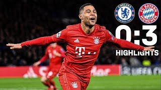 All Goals and Emotions of FC Bayerns 30 over Chelsea FC  Highlights [upl. by Kristopher586]