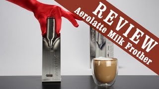 Aerolatte Milk Frother  Exclusive Review [upl. by Ennovahs]