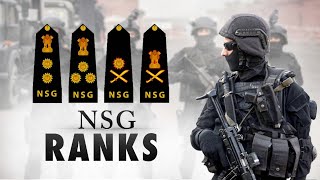 NSG Deputation amp Rank Structure For Officers amp Jawans [upl. by Kaia142]