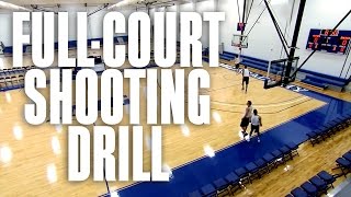 FullCourt Basketball Shooting Drill [upl. by Adall]