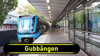 Metro  Tunnelbana Station Gubbängen  Stockholm 🇸🇪  Walkthrough 🚶 [upl. by Guglielma943]