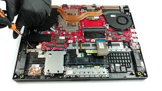 🛠️ASUS ROG Strix G15 G512  disassembly and upgrade options [upl. by Ahsal316]