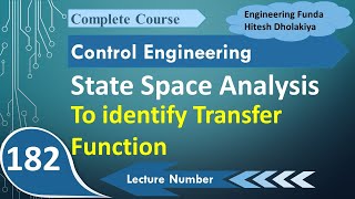 State Space Analysis to Determine Transfer Function [upl. by Anertac]