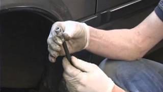 Replacing Front Brake Hoses Open Brake Lines [upl. by Ermine]