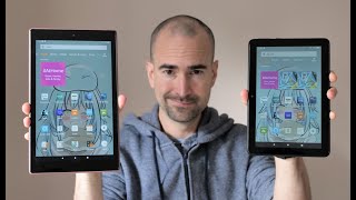 Amazon Fire HD 8 vs 10  Which budget tablet is best [upl. by Saffier400]