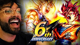 6TH ANNIVERSARY REVEALS LIVE Dragon Ball LEGENDS [upl. by Kerr]