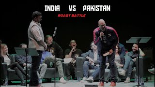 India vs Pakistan  roast battle  stand up comedy [upl. by Leontine]