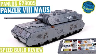 Panlos 628009  Panzer VIII Maus with interior  Speed Build Review [upl. by Etteragram233]