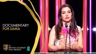 For Sama Wins Documentary  EE BAFTA Film Awards 2020 [upl. by Selima821]