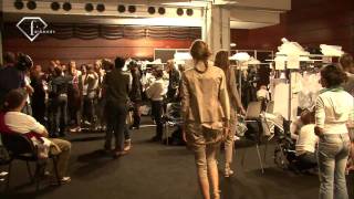 fashiontv  FTVcom  MARITHE amp FRANCOIS GIRBAUD PARIS SS 09 BEHIND THE SCENE [upl. by Pegasus]