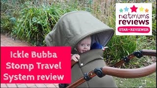 Ickle Bubba Stomp Travel System review [upl. by Binnings]