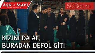 Aşk ve Mavi 50Bölüm  Konaktakiler Göreçki’lerin evine baskın yapıyor [upl. by Snashall]