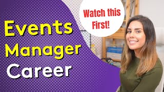 EVENTS MANAGER CAREER  What to Know Before Choosing this Career [upl. by Luapnaej]