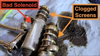 GMC Terrain 24L P0013 P0014 P0010 P0011 Easy DIY Repair Solenoid Replacement [upl. by Adnilec]