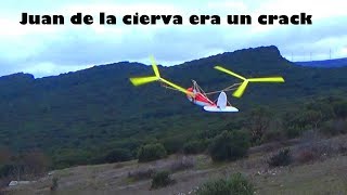 Los autogiros del demonio intentando hacer un autogiro  MrCuervoRC [upl. by Camroc396]