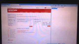 ARAMEX Tracking Online How to Track Aramex Parcels [upl. by Neb]