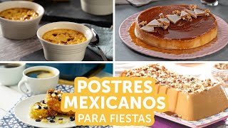 Postres mexicanos para fiestas  Kiwilimón [upl. by Weiss]