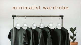 My Entire Minimalist Wardrobe [upl. by Anined]