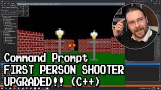 Upgraded First Person Shooter at Command Prompt C [upl. by Konstantin]