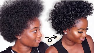 BEST WAY TO DEFINE YOUR 4A4B4C CURLS IN 2021 Natural Hair [upl. by Acirahs]