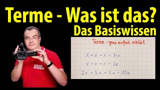 Terme  Was ist das Das Basiswissen  Lehrerschmidt [upl. by Latin635]