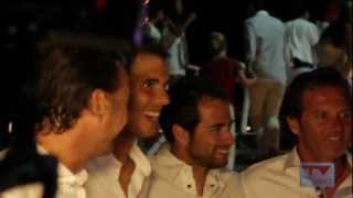 Rafael Nadal At Acapulco Player Party [upl. by Gora]