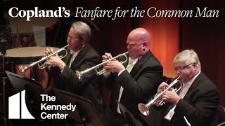 Copland Fanfare for the Common Man  National Symphony Orchestra [upl. by Cassondra274]