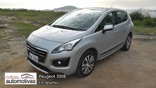 Peugeot 3008  Detalhes  NoticiasAutomotivascombr [upl. by Tinaret863]