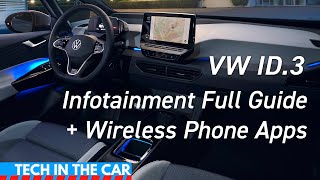 VW ID3 Infotainment 2023  Full Guide [upl. by Matthiew221]