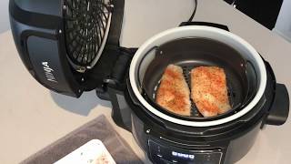 AIR FRYER FISH Using NINJA FOODI [upl. by Franek]