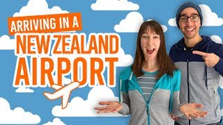 🛬🛂 Everything You Need to Know About Arriving in a New Zealand Airport [upl. by Leuqim]