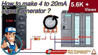 How to make 4 to 20 mA signal generator [upl. by Suoirred]