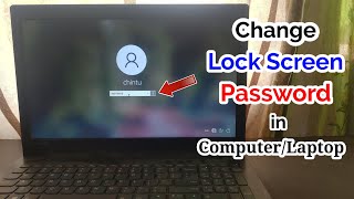 laptop ka password kaise change kare  How To Change Laptop Password [upl. by Ennovi]