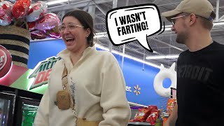 The Pooter  quotI WASNT FARTINGquot  Farting at Walmart [upl. by Naujed874]