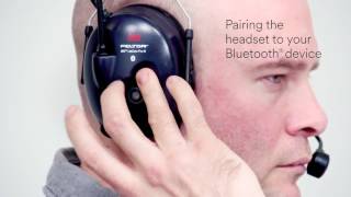 3M PELTOR WS LiteCom Pro III Headset  Bluetooth Communcation [upl. by Engedus]