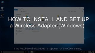 How to Install and Set Up a Wireless Adapter Windows [upl. by Owena]