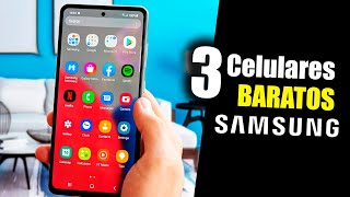 Top 3 Mejores Celulares BARATOS y BUENOS de SAMSUNG para 2022 [upl. by Reilly384]