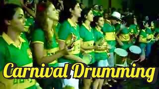 🥁🥁 Live Street Carnival Drumming the BEST BATUCADA UNREAL [upl. by Nitnilc]