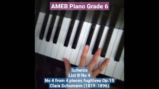 AMEB Piano Grade 6  List B No 4  Scherzo  Bar 18 Practice guide [upl. by Zeena]