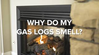 Why Do My Gas Logs Smell  Foster Fuels [upl. by Eleni]