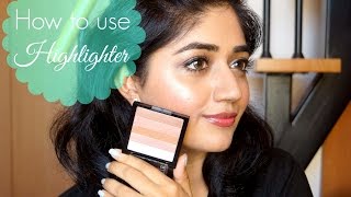 Highlighter Makeup Tutorial for Beginners  corallista [upl. by Nymrak]